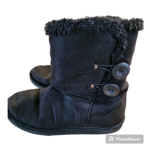 Sonoma Girls Boots Size 2 Faux Fur Lined